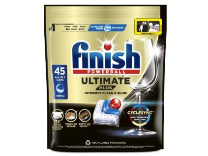 Finish Ultimate Plus Fresh tablety do umývačky 45ks