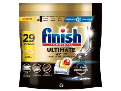 Finish Ultimate Plus Lemon tablety do umývačky 29ks