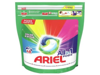Ariel Color gélové kapsule na pranie 48ks
