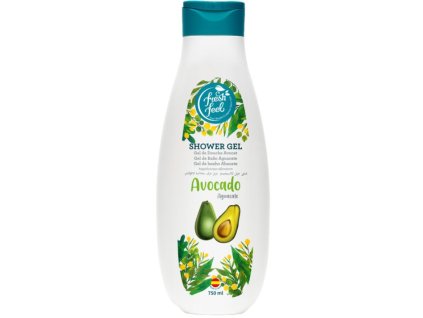 Fresh Feel Avocado dámsky sprchový gél 750ml