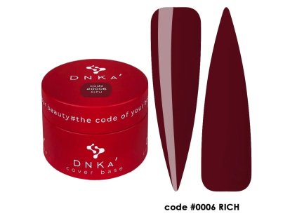 deliashop sk dnka rubber cover base 0006 30ml