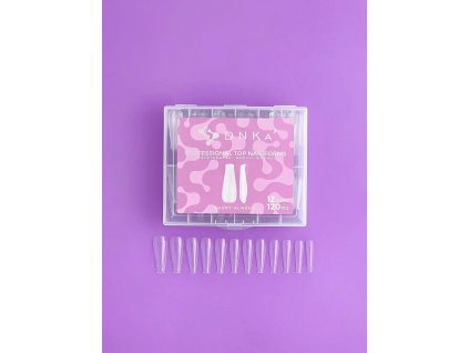 deliashop sk dnka top nail forms short almond 120ks