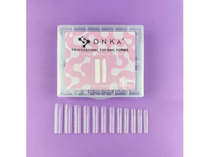 DNKa' Top Nail Forms Long Square 120pcs