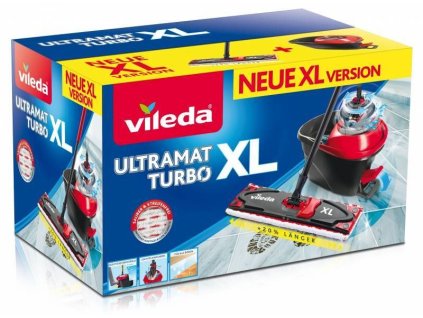 Vileda Ultramax Turbo XL – komplet set (Mop + vedro so šliapacím pedálom)