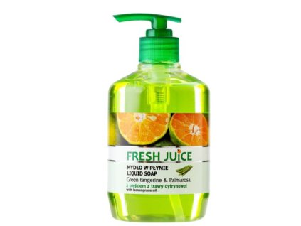 Fresh Juice Green Tangerine&Palmarosa tekuté mydlo s dávkovačom 460ml