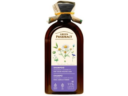 Green Pharmacy šampón na farbené vlasy 350ml