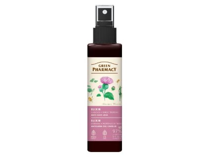 Green Pharmacy vlasový elixír proti vypadávaniu vlasom 150ml