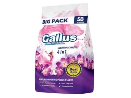 Gallus Color professional prací prášok 3,2kg na 58 praní