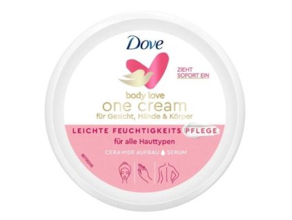 Dove Body Love Light Hydration telový krém 250ml