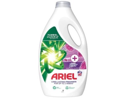 Ariel Touch Of Lenor prací gél 3L na 60 pracích dávok