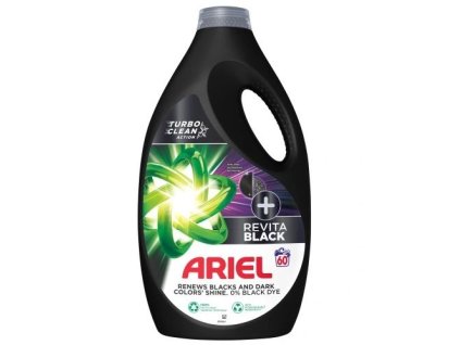 Ariel Revita Black prací gél 3L na 60 pracích dávok