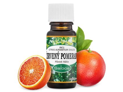 Éterický olej 100% POMARANČ ČERVENÝ Taliansko 10 ml