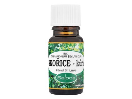 Éterický olej 100% ŠKORICA KÔRA Srí Lanka 10 ml