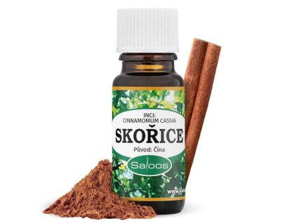 Éterický olej 100% ŠKORICA Čína 10 ml