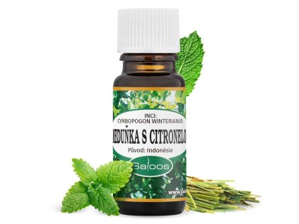 Éterický olej 100% MEDOVKA  S CITRONELLOU Indonézia 10 ml