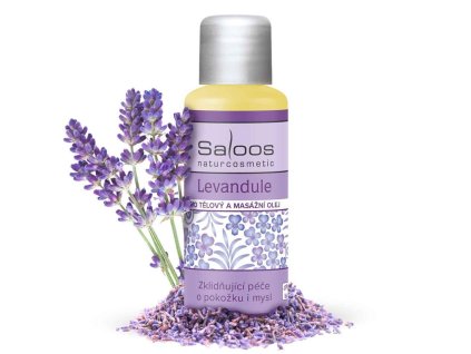 Pleťový a telový masážny olej Levanduľa 50 ml