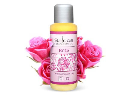 Pleťový a telový masážny olej Ruža 50 ml