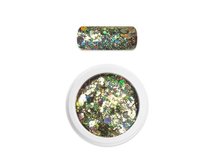 Moyra Holo Glitter Mix - 28 Light green