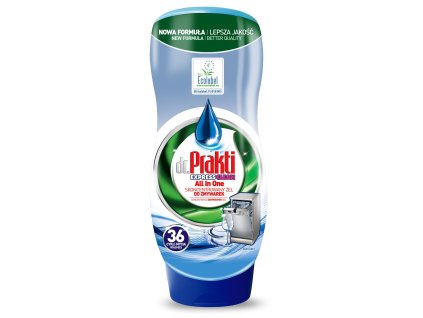 Gél do umývačky riadu DR.Prakti all in 1 - 720 ml ECOLABEL