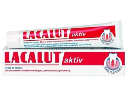 Lacalut aktiv zubná pasta 75ml