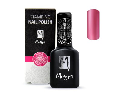 Moyra Smart Stamping lak na pečiatkovanie - SPS 14 Metal Rose