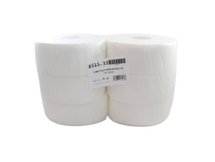 Toaletný papier JUMBO Ø​ 23 CM, 2 vrstvový, 180 M - 6 ks