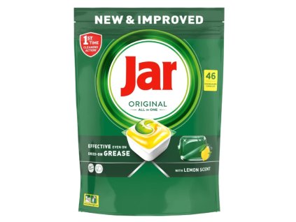 JAR Tablety do umývačky Original All-in-One Yellow 46 ks