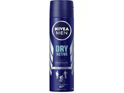 Nivea Men Dry Active pánsky deospray 150ml