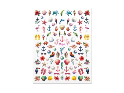 Moyra Nail art nálepky 30