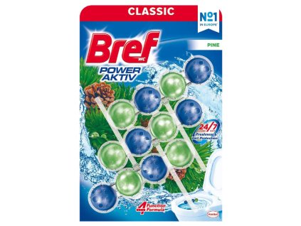 BREF wc blok  Power Aktiv Pine 3 × 50 g