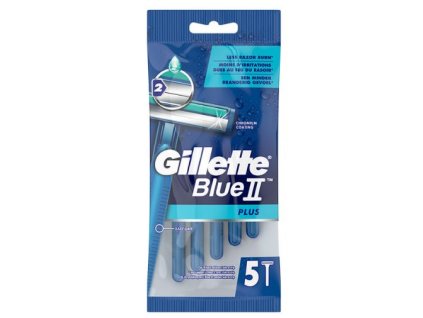 Gillette Blue 2 (Blue2) Plus strojček na holenie 5ks