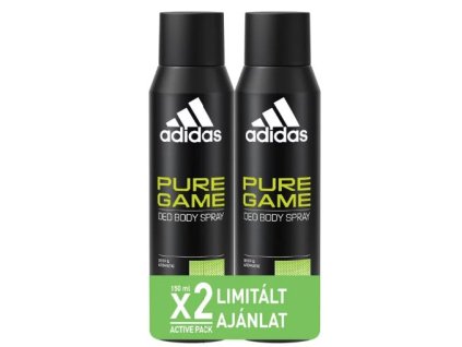 Adidas DUOPACK Pure Game pánsky deospray 2x150ml