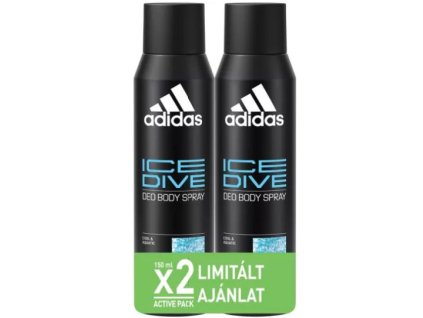 Adidas DUOPACK Ice Dive pánsky deospray 2x150ml