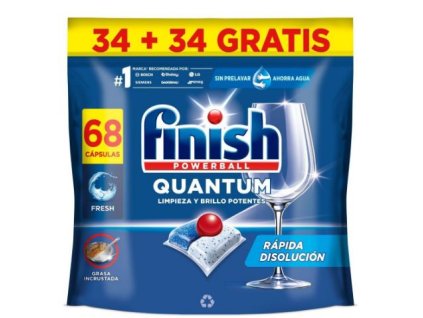 Finish Quantum All in 1 Regular tablety do umývačky 68ks
