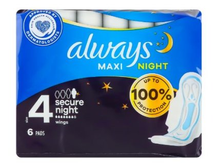Always Maxi Secure Night 6ks