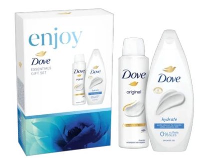 Dove Enjoy dámsky darčekový set 2ks