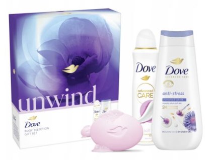 Dove Anti-stress dámsky darčekový set 3ks