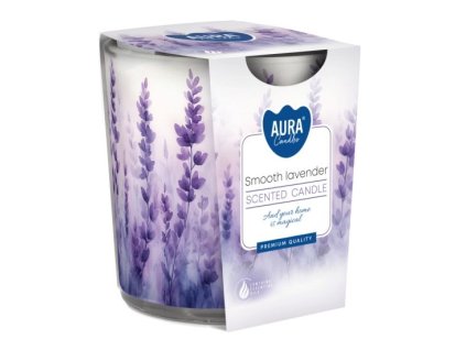 Aura Bispol Smooth Lavender vonná sviečka 100g