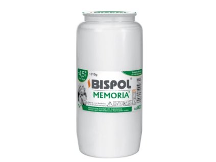 Bispol Memoria kahanec biely olejový 310g