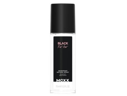 Mexx Black dámsky dezodorant v skle 75ml