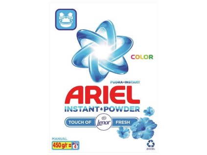 Ariel Touch Of Lenor prací prášok na ručné pranie 450g na 4 pracie dávky