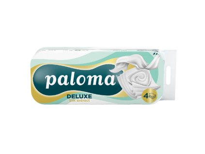 Toaletný papier PALOMA DELUXE Silk extrack 4 vrst., 100% celulóza, 10 ks
