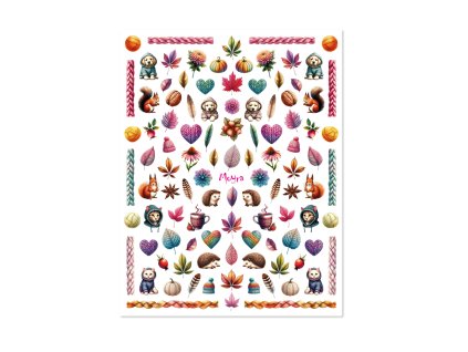 Moyra Nail art nálepky 31