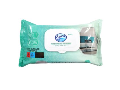 Lara Hygiene vlhčené utierky na kuchyne - 50ks