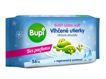 Bupi Ultra Soft detské vlhčené obrúsky 56ks