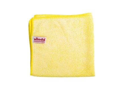 Vileda MicroTuff Base tkaná utierka z mikrovláknová žltá 36 x 36 cm – 5ks
