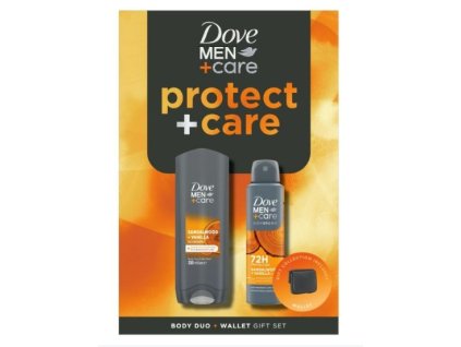 Dove Protect+Care pánsky darčekový set 3ks