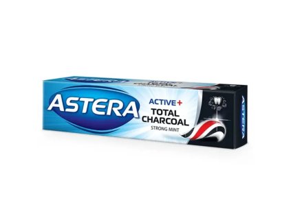 Zubná pasta Aktívne uhlie Astera Active Aroma 100 ml