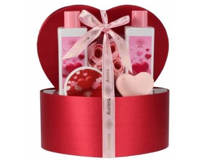 Aurora Ruža (Srdce) dámsky darčekový set 5ks