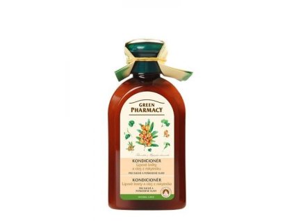 Green Pharmacy kondicioner pre suche a poskodene vlasy 300 ml Lipove kvety a olej z rakytnika 800x800
